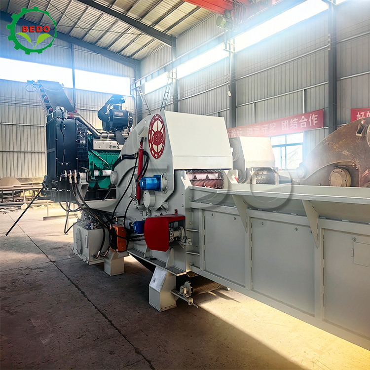High Capacity Wood Chipper Machine for Biomass 12-15t/h CE Certified