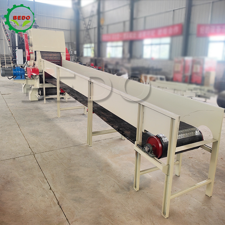 12-15t/h ক্ষমতা ডিজেল কাঠ চিপার মেশিন 25-35mm চিপ আকার ভারী দায়িত্ব শিল্প Shredder