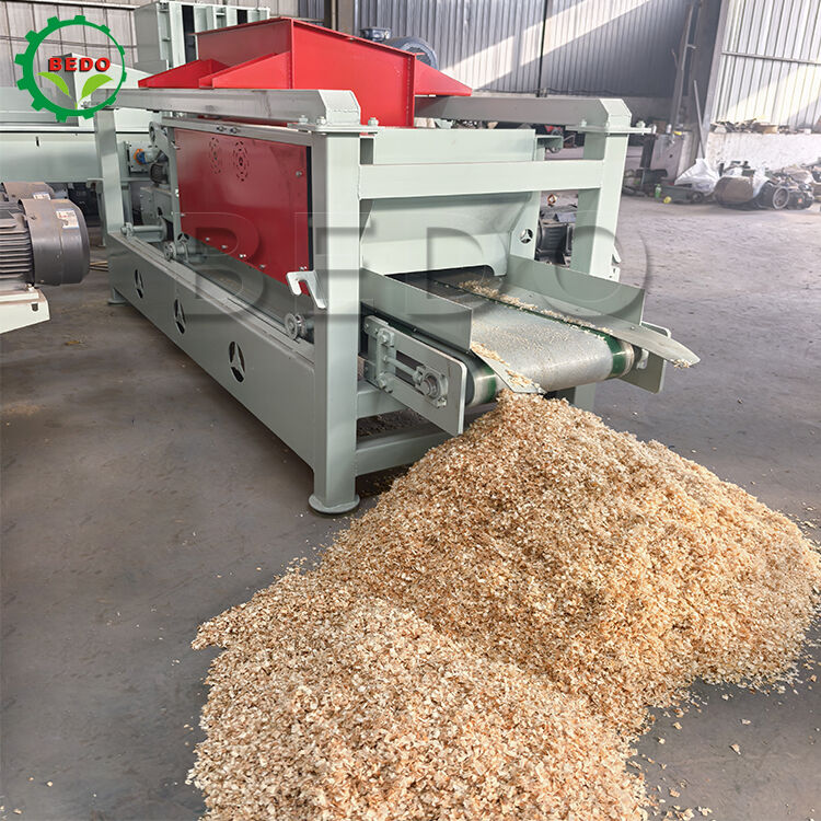 1-10 মিমি নিয়মিত কাঠের ফ্রেজিং মেশিন 7.5kw প্রধান শ্যাফ্ট 800kg/h ক্ষমতা উত্পাদন ইউনিট