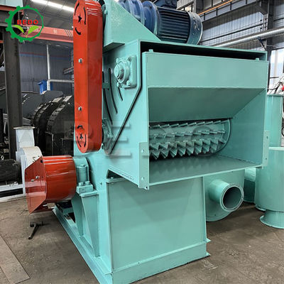 45KW কাঠের হ্যামার মিল মেশিন ধুলো সংগ্রাহক সহ 2-5T / ঘন্টা ক্ষমতা