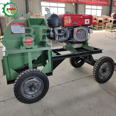 পোর্টেবল কাঠের কাঠের মেশিন 32HP ডিজেল ইঞ্জিন 1500 * 1100 * 950mm