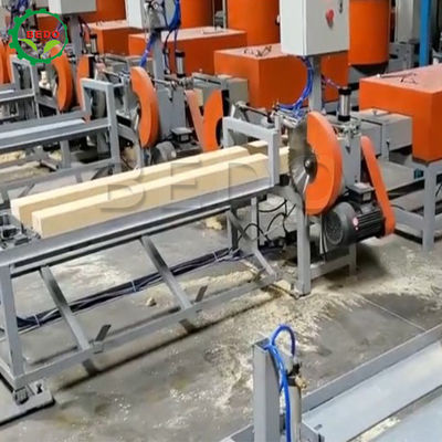 BEDO কাঠের করাত প্যালেট ব্লক মেকিং মেশিন 380V 4.8*0.78*1.32m