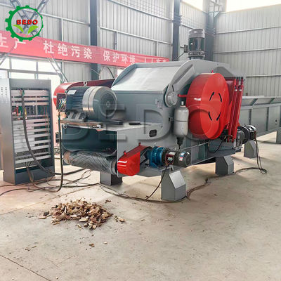 18-25T/H ক্ষমতা কাঠ Crusher মেশিন খাওয়ানো মোটর শক্তি 5.5KW 5.5KW সঙ্গে ডিজাইন