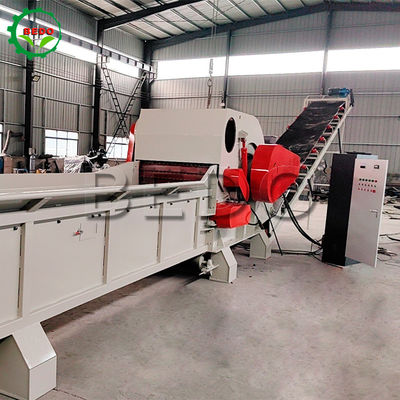 উচ্চ ক্ষমতা 160KW ভারী দায়িত্ব চেইন ফিডার ড্রাম চ্যাপার কাঠ Crusher পাওয়ার প্ল্যান্ট জন্য