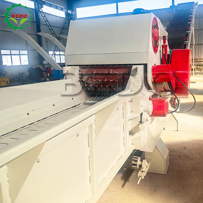 700*400মিমি ইনলেট আকারের স্বয়ংক্রিয় কাঠ চিপিং মেশিন এবং ২ পিসি ব্লেড সহ