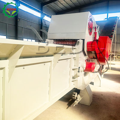 স্ব-খাদ্য 235HP কাঠ চিপার মেশিন 700x400mm ইনলেট ভারী দায়িত্ব চিপিং শিল্প ড্রাম Shredder
